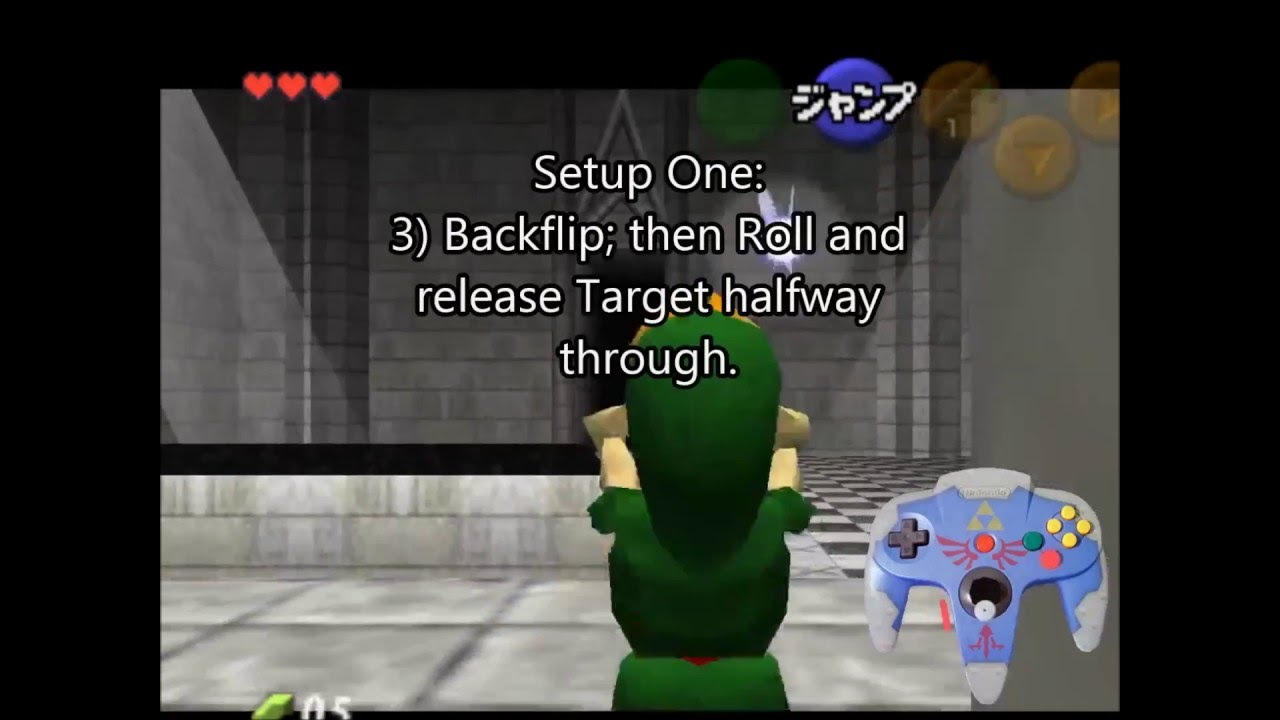 OoT - Swordless DoT Skip - Quick Reference