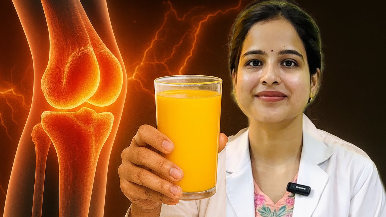 Magic Golden Drink for Joints! Joint Pain? Ee Drink Try Cheyandi 🤩#jointpain #trending drmallika 