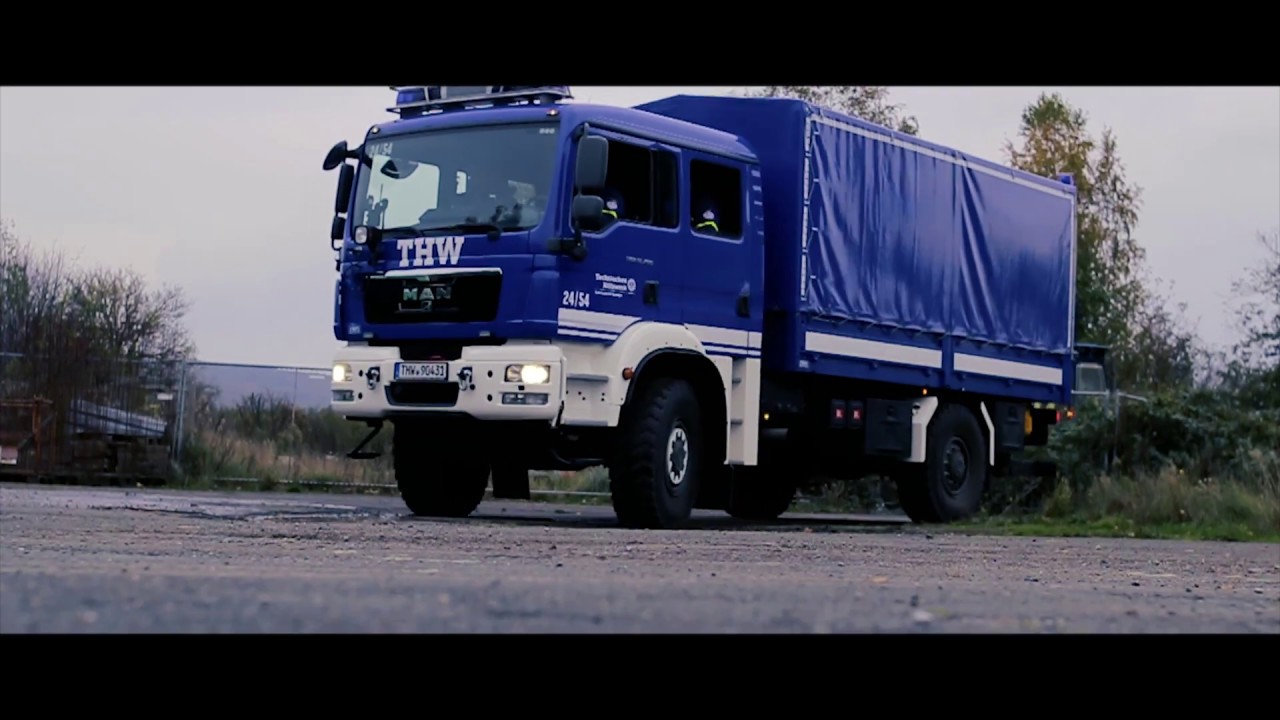 Fahrzeug Trailer THW MZKW