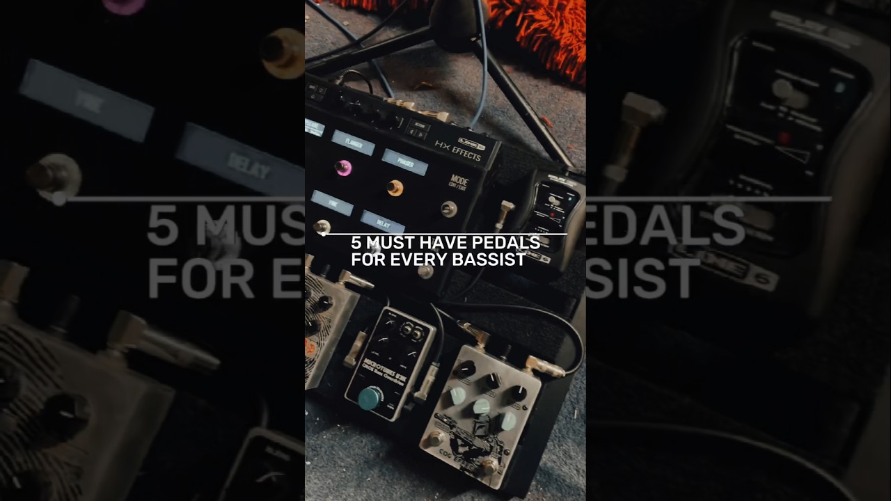 5 Must-Have Pedals Tor Every BASSIST