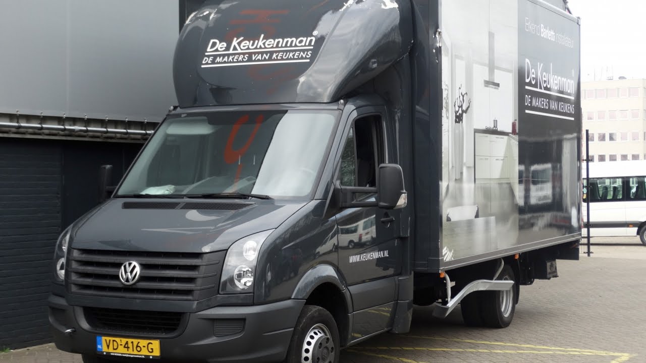 Volkswagen Crafter 2.0TDI Bakwagen+Laadklep MOTORSCHADE!