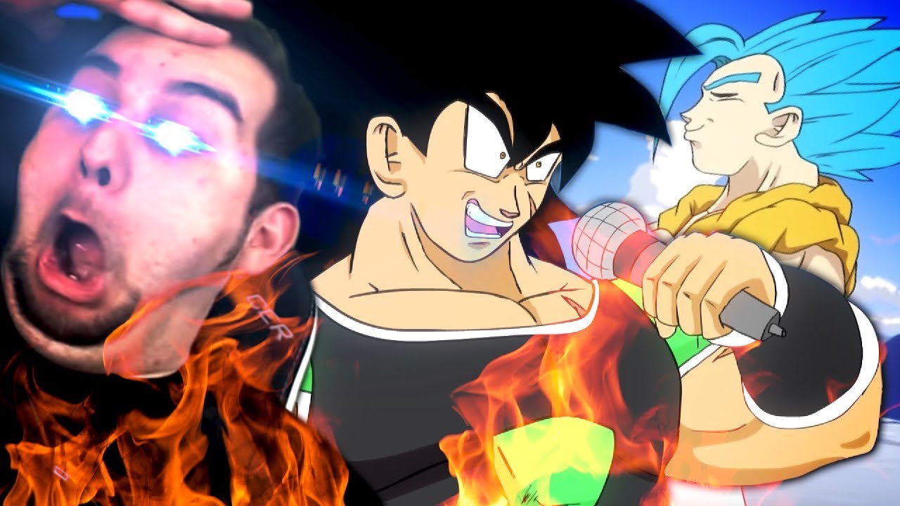 THIS IS THE RAP BATTLE WE NEEDED!! | Kaggy Reacts to Broly VS Goku & Vegeta RAP BATTLE!!