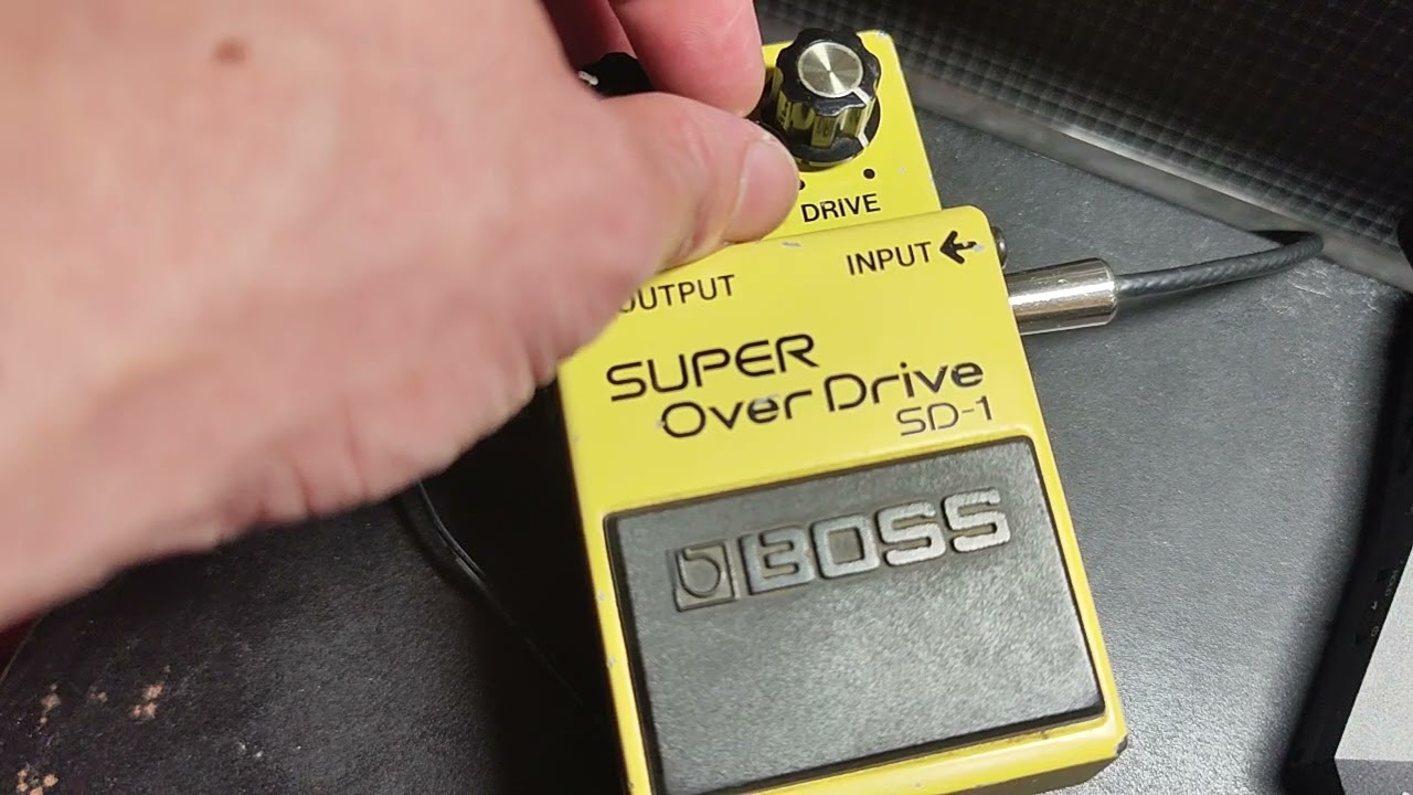 🍋★ BOSS SD-1 SUPER OVERDRIVE