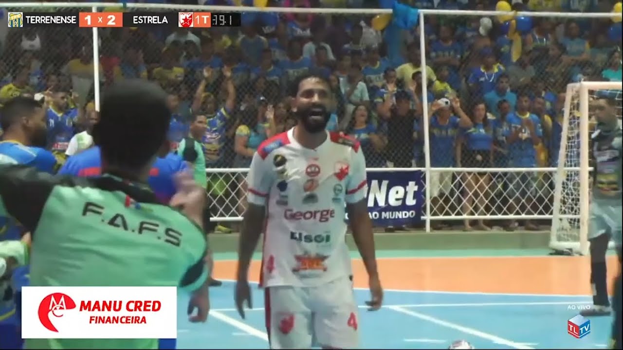 Os gols de TERRENENSE 3 x 5 ESTRELA (Semifinais) | Campeonato Miguelense de Futsal 2023