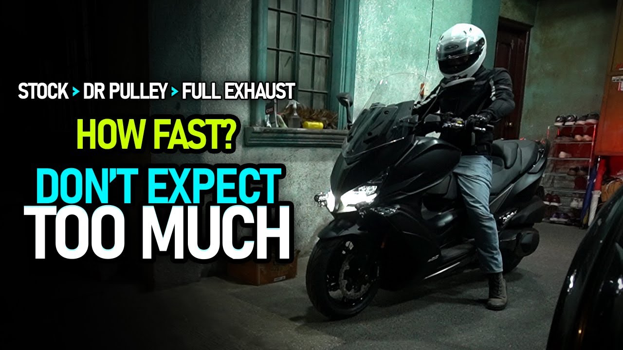 SPEED RUNS ON MY KYMCO XCITING S400i