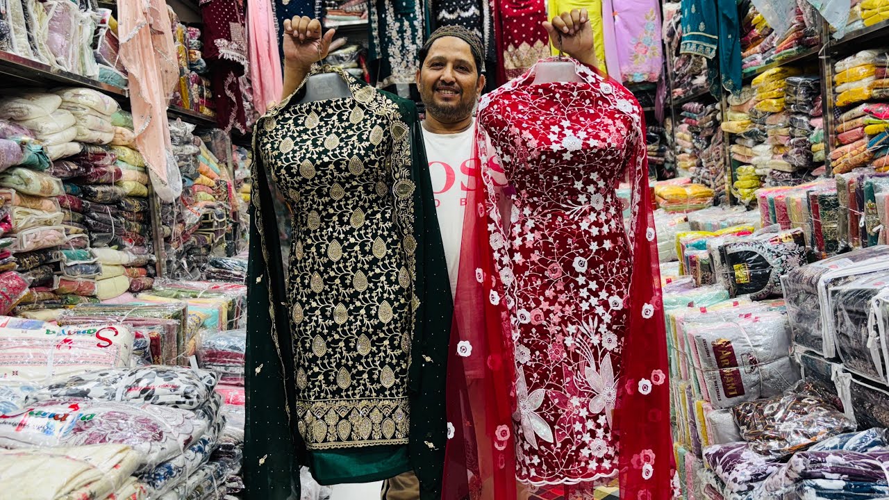 कोई नही है टक्कर में , ले जाओ माल सस्ते में 😍 Ladies suit wholesale market Delhi Wali Khan Textiles