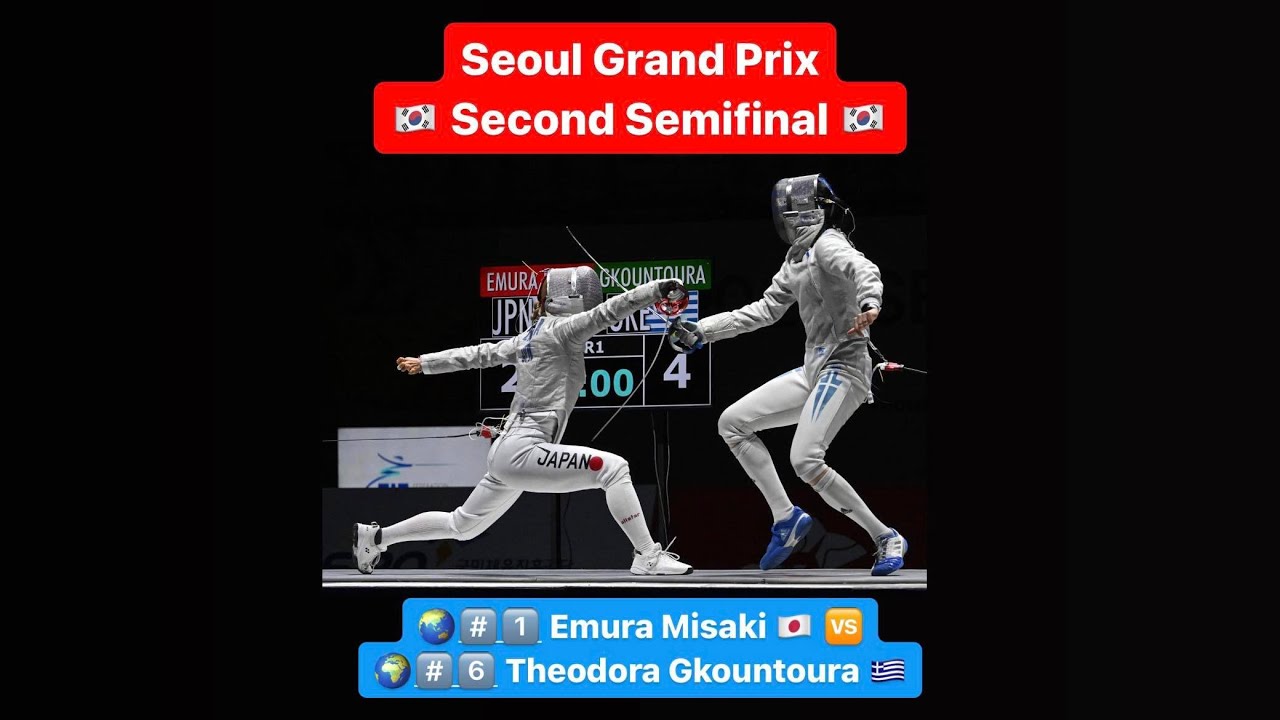 Seoul Grand Prix 2023 SWS - L4 - Emura Misaki JPN v Teodora Gkountoura GRE