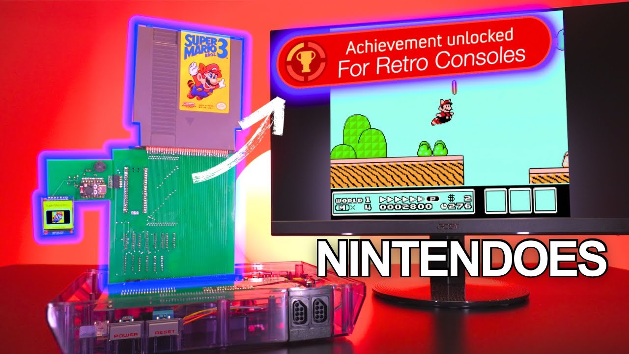 RetroAchievements, BUT for REAL hardware!  (no emulation required!)