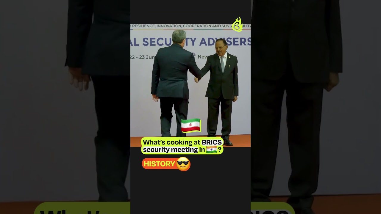 Что готовится на встрече по безопасности #BRICS в Индии?! #briefchaat #ajitdoval #национальнаябез...
