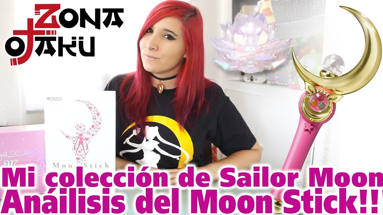 Mi colección de Sailor Moon! Review del Moon Stick o Cetro Lunar!!