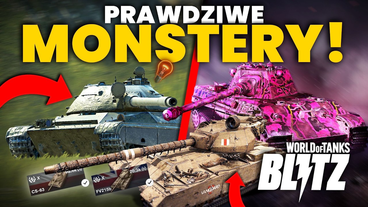 Tymi czołgami MUSISZ zagrać! Miażdżą!