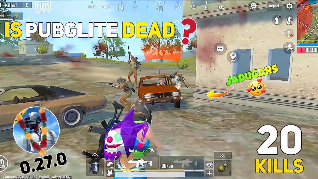 IS PUBG LITE DEAD🤔?? PUBG LITE NEW UPDATE 0.27.0 FULL RUSH GAMEPLAY 🔥 | PUBG LITE BGMI LITE