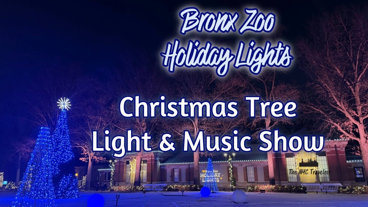Bronx Zoo Holiday Tree Light Show