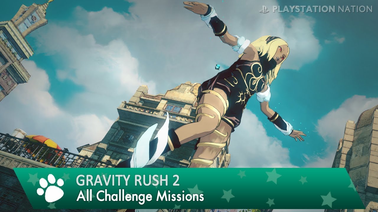 Gravity Rush 2 - All Challenge Missions (Gold Medal)