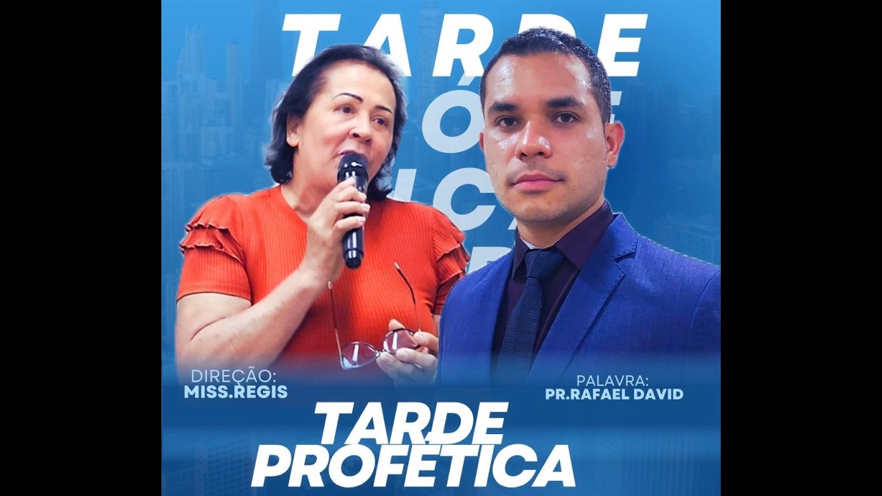 ADEG - TARDE PROFÉTICA - TEMA: DESTRUINDO AS FORÇAS DO INIMIGO - Pres - Pr.  Egmar Tavares