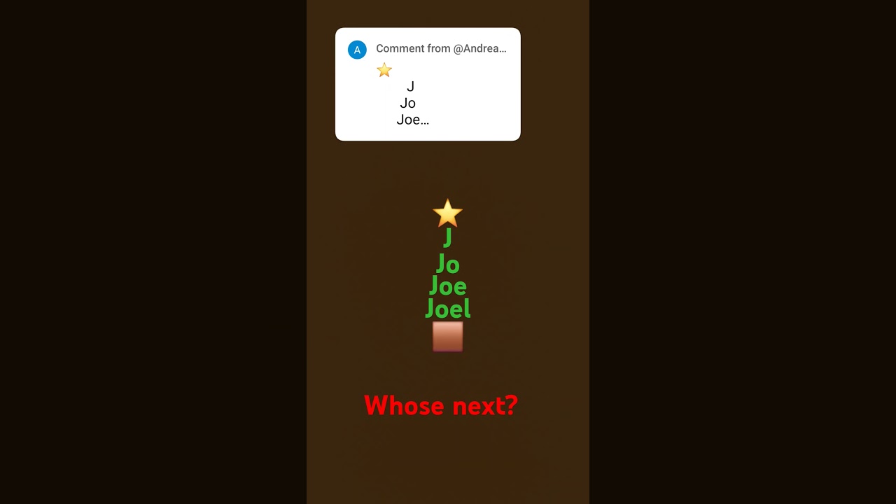 Whose next ##cutetree