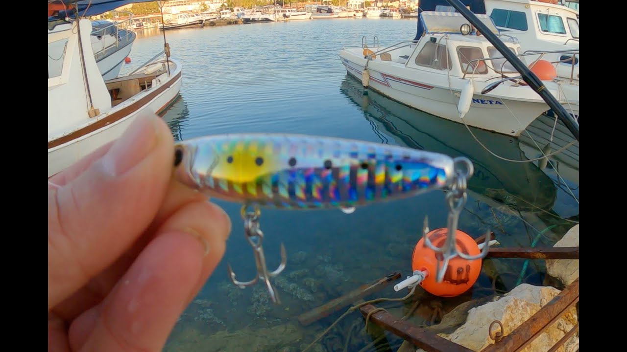 Topwater Seabass Lure : IMA Pugachev's Cobra 60 Swimming Action