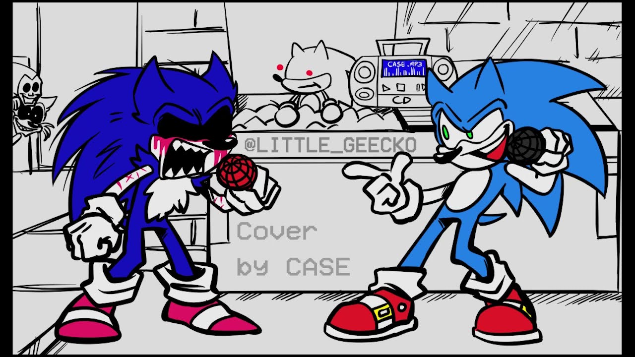 OMG!! THE REAL SONIC?! (Blue but Xeno and Sonic sing it) OLD VERSION