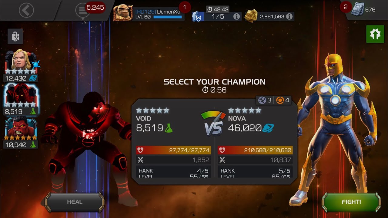 AQ season 7 map 6 mini boss Nova fight