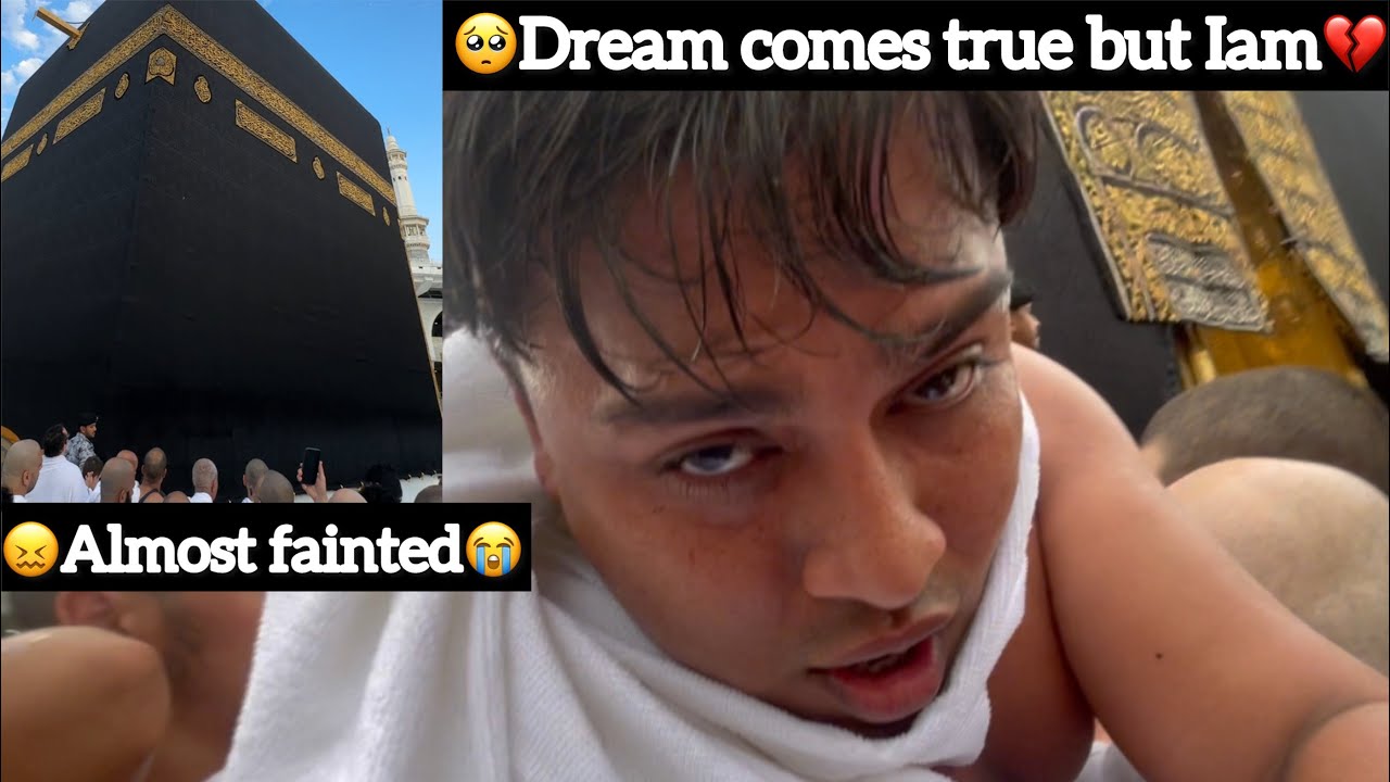 🥺Deam Comes true But iam💔|😖almost Fainted😭| I see Kaabah 🕋| Aj Squad | Saudi Arabia 🇸🇦 ￼ ￼
