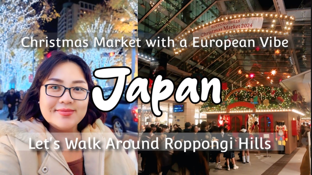 Solo in Japan - Roppongi Hills, Christmas Market, Reload Pasmo, Using Unlimited Subway Pass Ep14