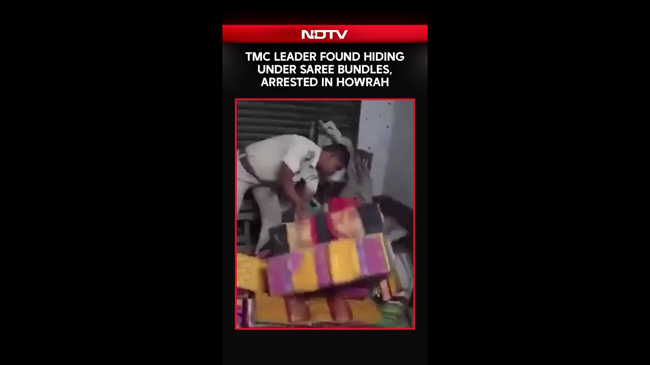 Bengal News | TMC Leader Found Hiding Under Sarees During Police Raid In Howrah