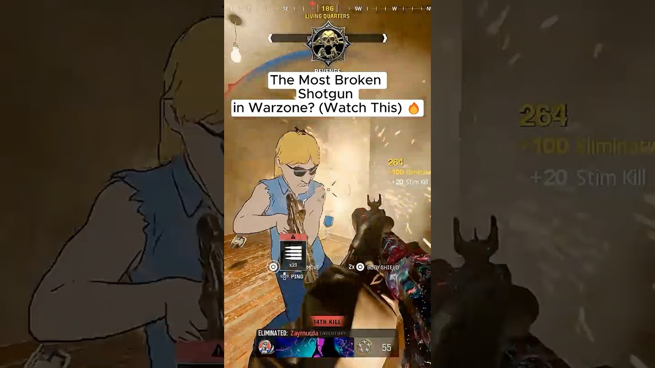 This Fire Shotgun Should Be BANNED (Riveter) #warzone #rebirthisland #rebirthisland #rivetershotgun