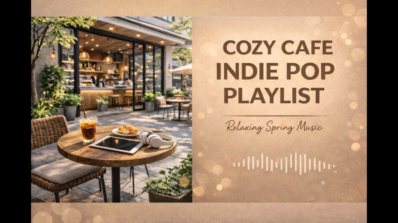 Cozy Café Indie Pop Playlist ☕ Relaxing Spring Coffee Shop Music