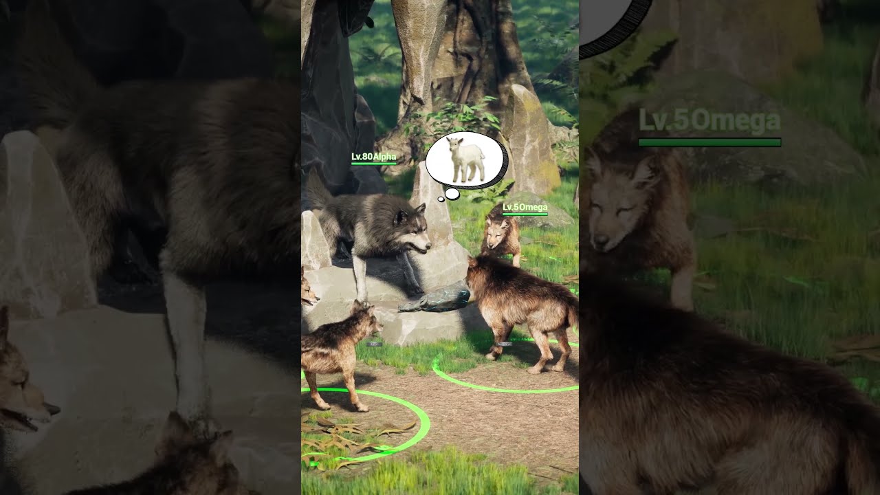 WOLF GAME | 💥Amazing Item  #wolf #animals #shorts