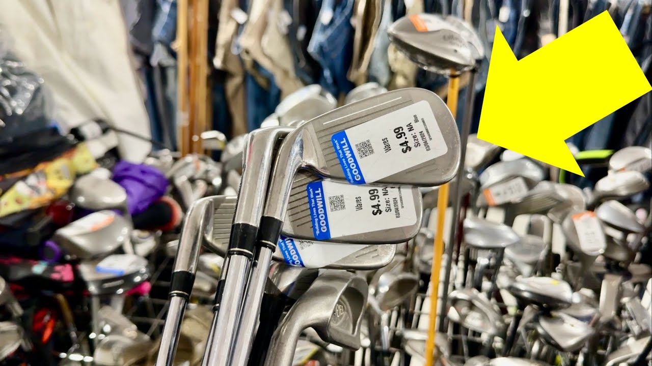GOODWILL WAS RAINING GOLF CLUBS!!