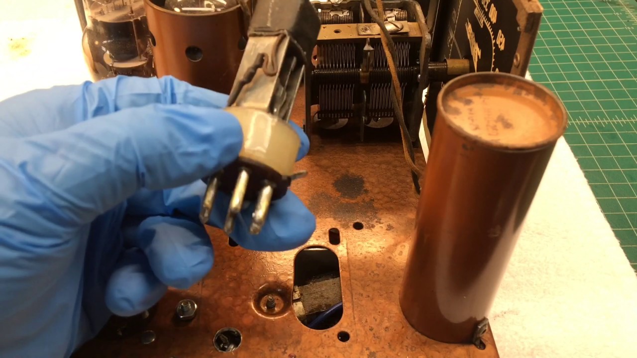 Zenith 4-B-231 - Converting a Farm Radio to AC Power