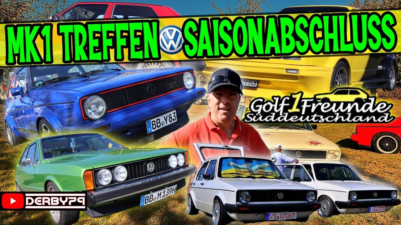 MK1 SAISONABSCHLUSS TREFFEN 2023 | GOLF 1 FREUNDE SÜDDEUTSCHLAND