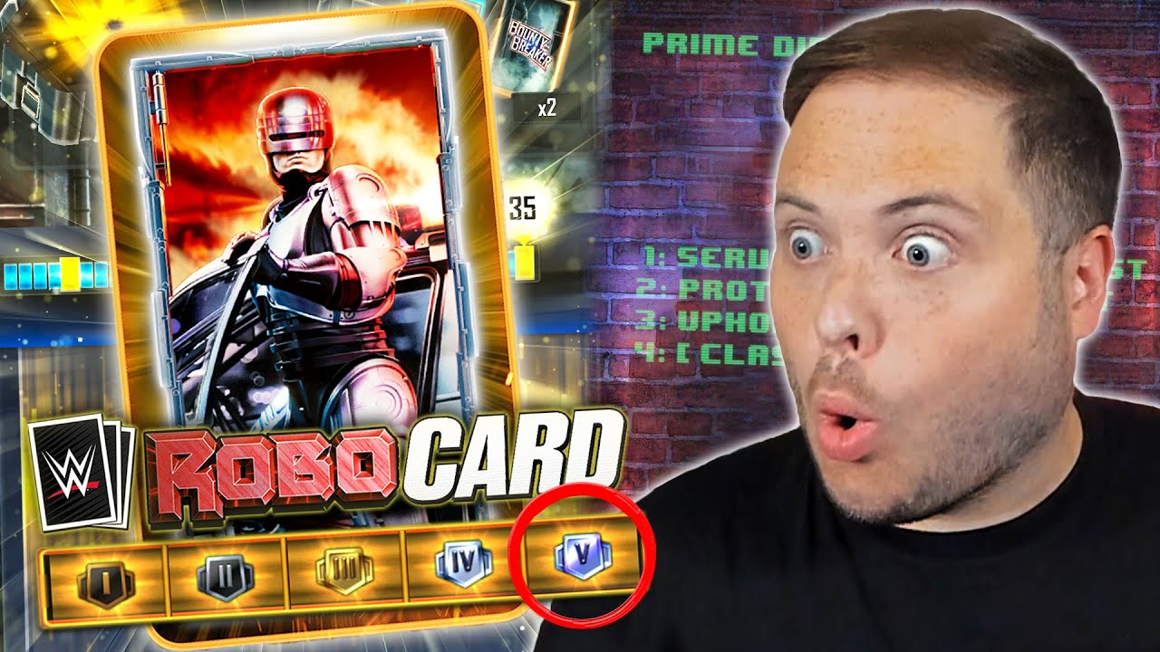 We Waited 3 YEARS for This Feature... INSANE RoboCop x WWE SuperCard Pack Opening!