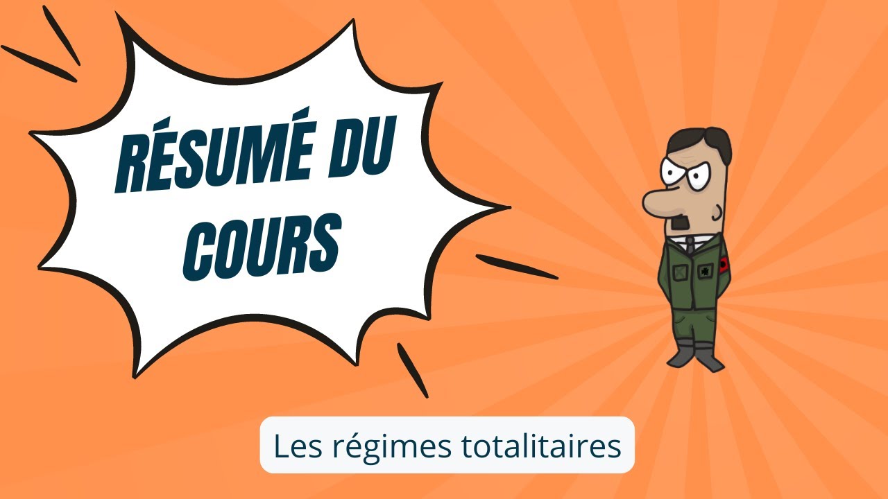 Les r&eacute;gimes totalitaires