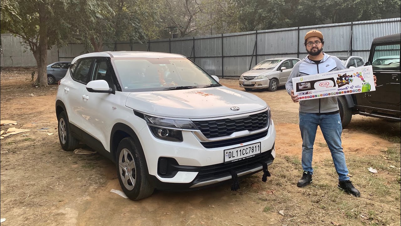My Kia Seltos Getting Oem Type Android Stereo | 2020 Kia Seltos | Kia Seltos HTE | Musafir's Seltos