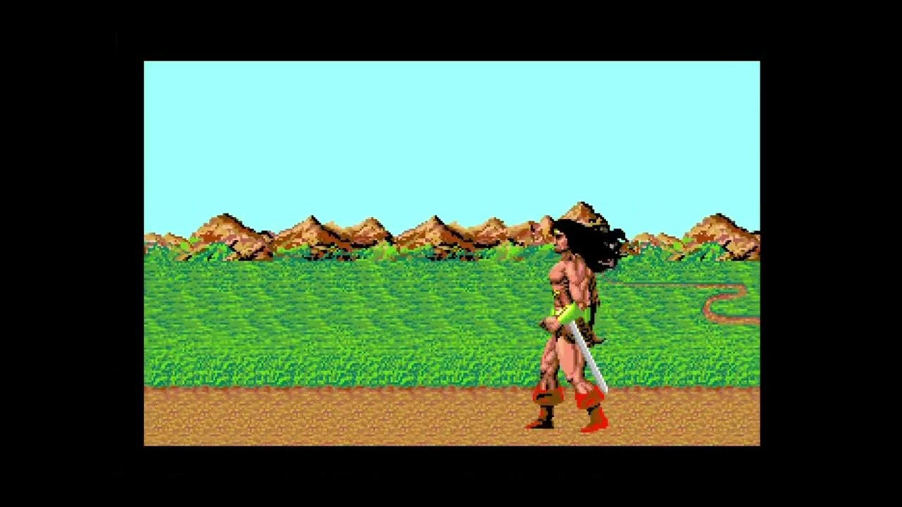 Rastan - Apple II GS - last boss & ending