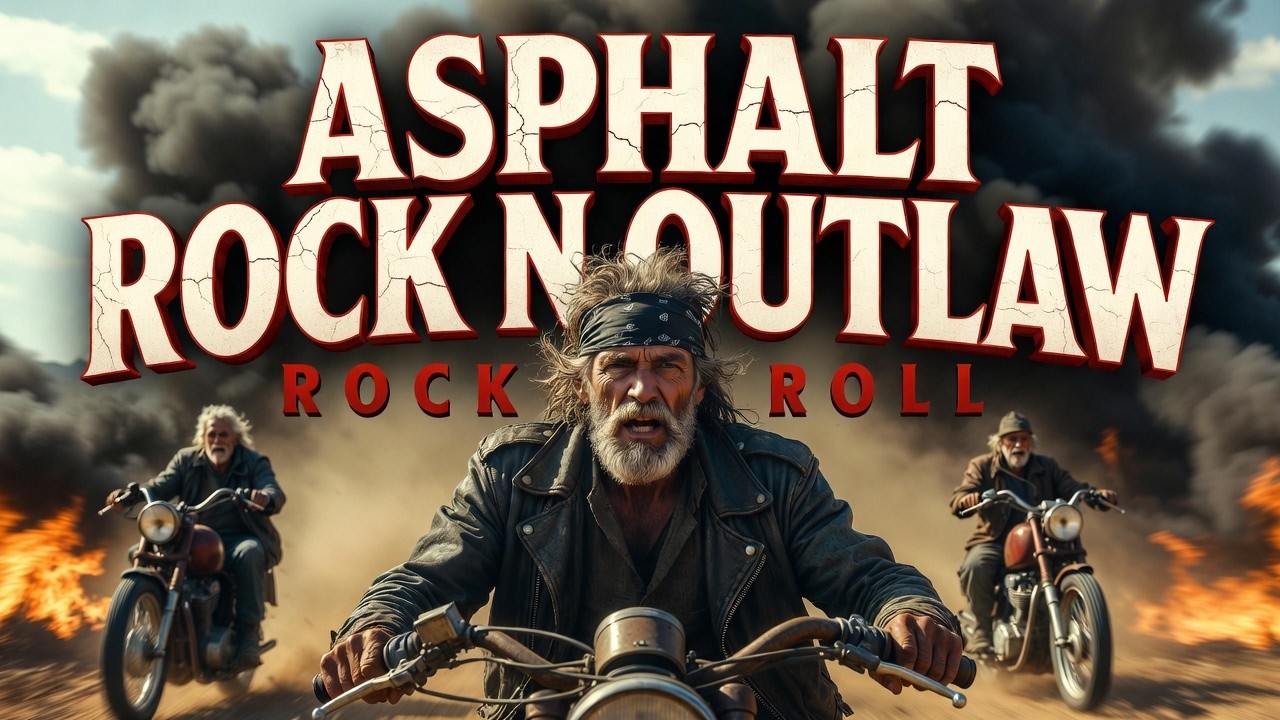 Asphalt Rock N Outlaw 🎸 Iron Wheels & Riffs 🔥 Rock n Roll Owns the American Asphalt 🇺🇸