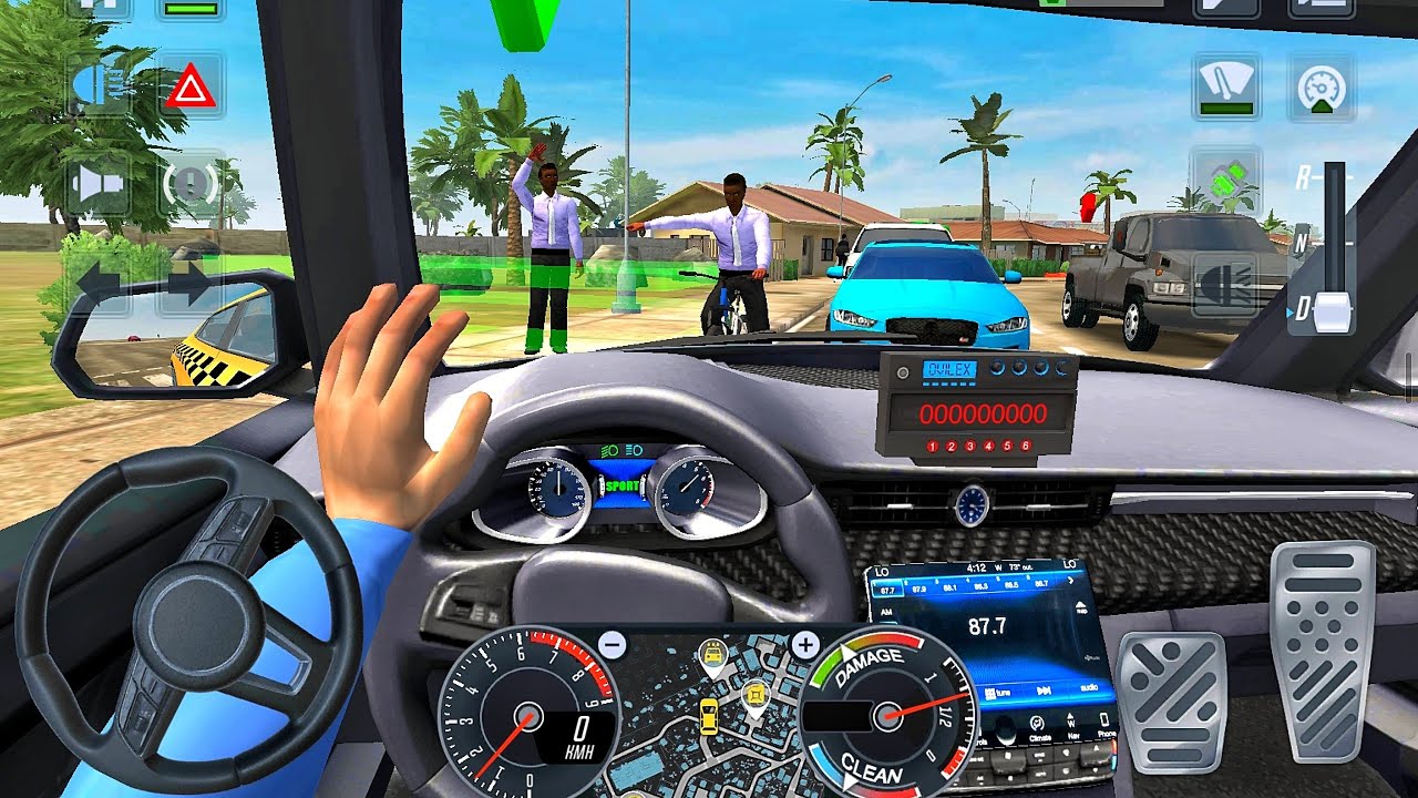 New Taxi Driver 3D - Real Taxi City Traffic Game 2026 - Taxi Simulator 3D! Car Game Android Gameplay