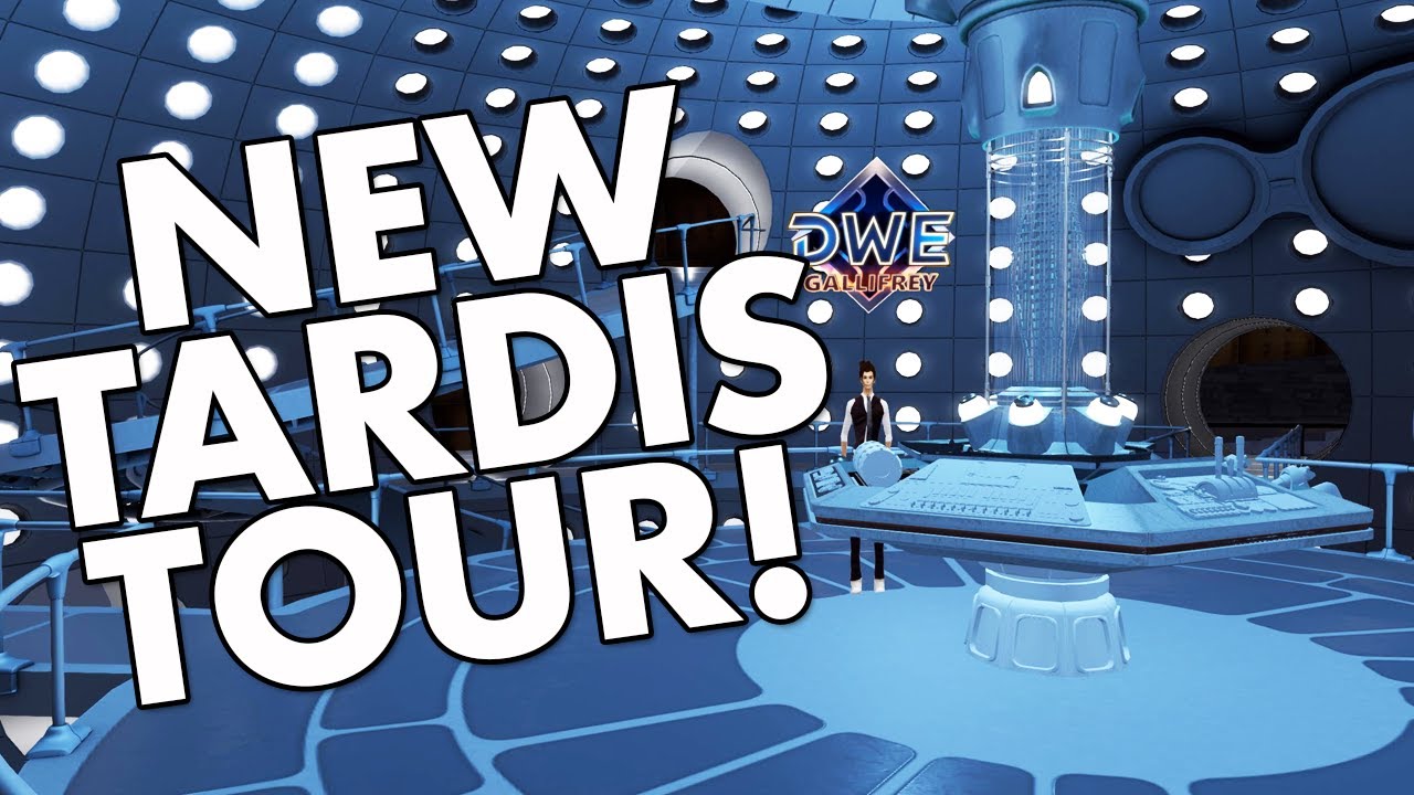 NEW TARDIS TOUR - Doctor Who Online Game!! (SECOND LIFE)