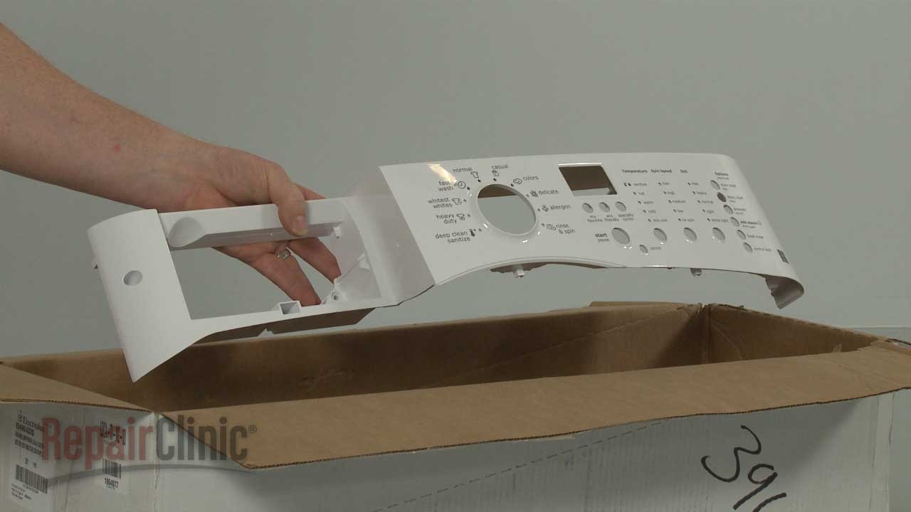 Electrolux Washing Machine Control Panel Replacement 137377510