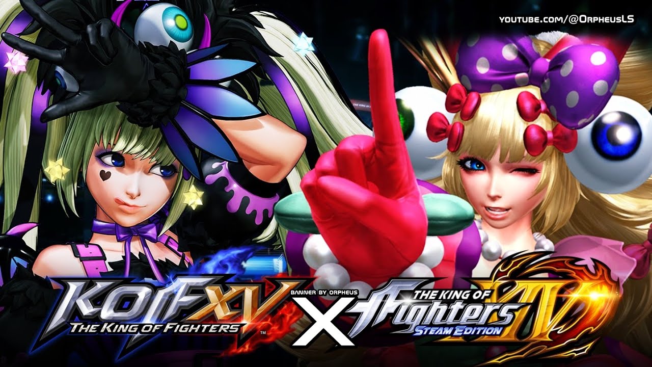 KOF XV - SYLVIE PAULA PAULA COMPARISON WITH KOF XIV