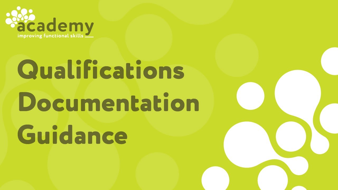Functional Skills - Qualifications Documentation