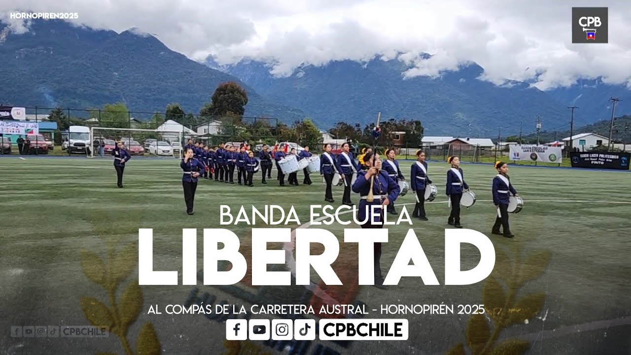 Banda Escuela Básica Libertad de San Esteban - Hornopirén 2025