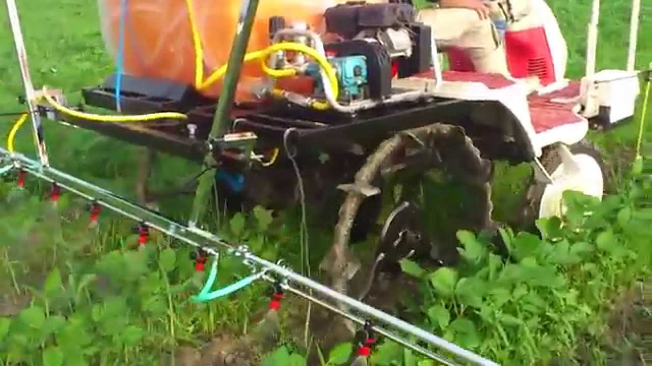 YANMAR VP6(自作改造･･･田植機)防除機仕様