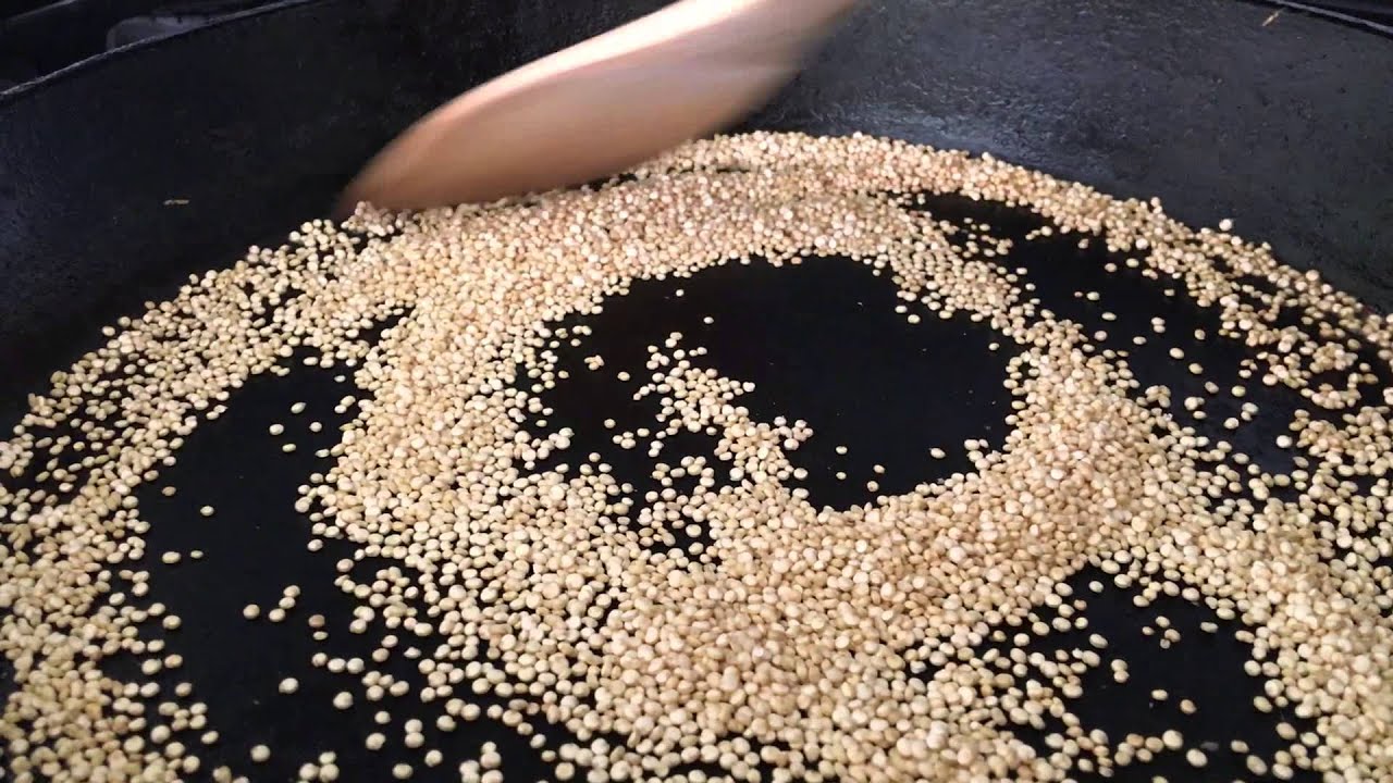Popping Quinoa