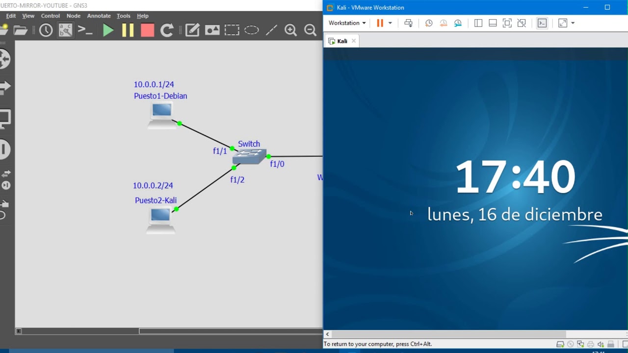 Port Mirroring en Switch Cisco IOS (ver tráfico en switch)