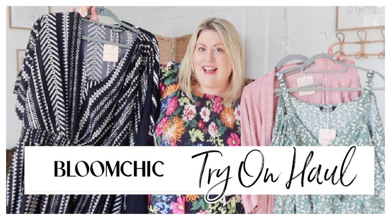 BLOOMCHIC TRY ON HAUL /PLUS SIZE FASHION /AD