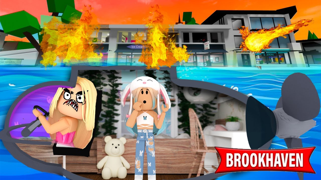 BROOKHAVENI 24 SAAT İÇİNDE TERK ET! 😱 YOKSA ÖLÜRSÜN ! ROBLOX HİKAYE KÜBRA NİSA