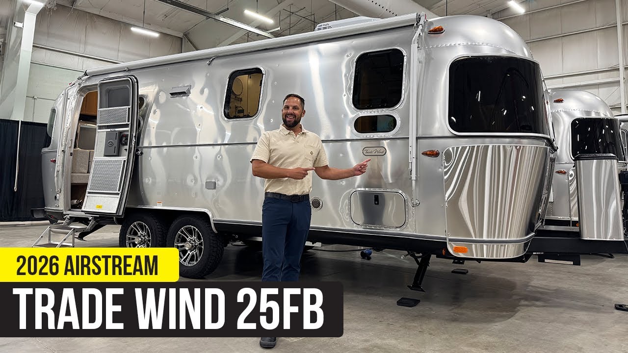2026 Airstream Tradewind 25FB | Full Walkthrough + Exciting New Features
