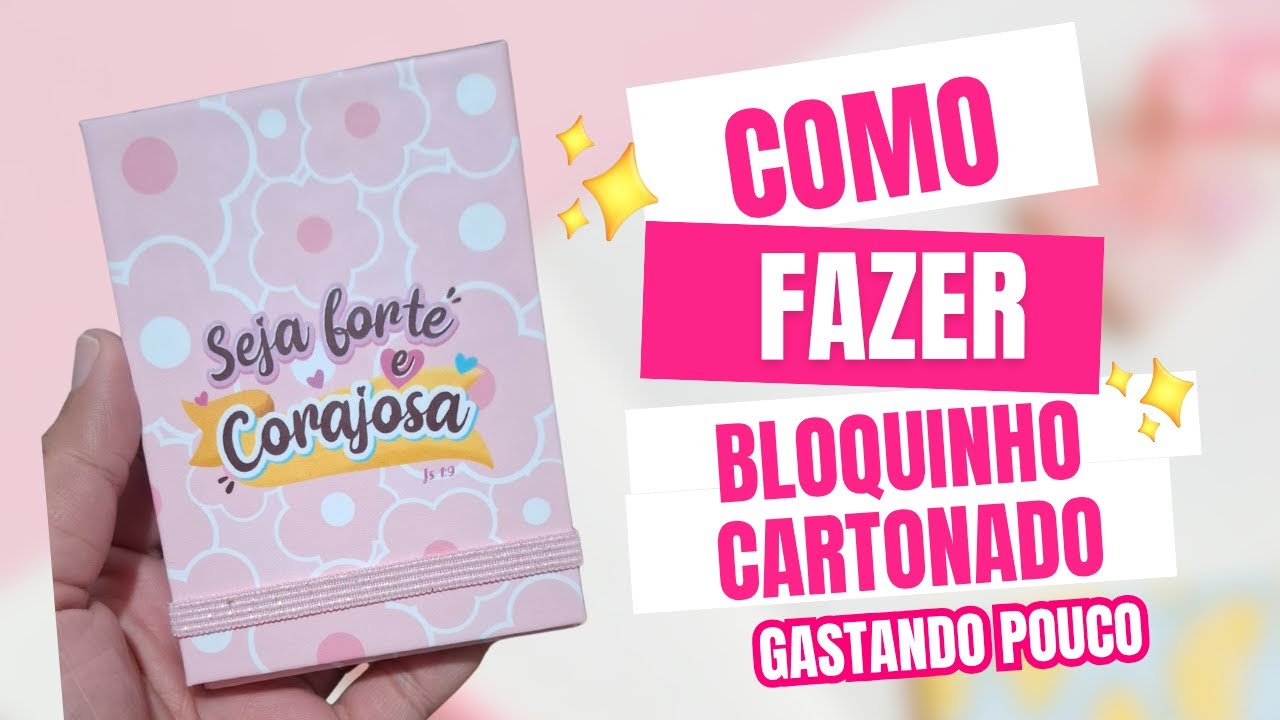 COMO FAZER BLOQUINHO PERSONALIZADO I Passo a Passo + DICAS